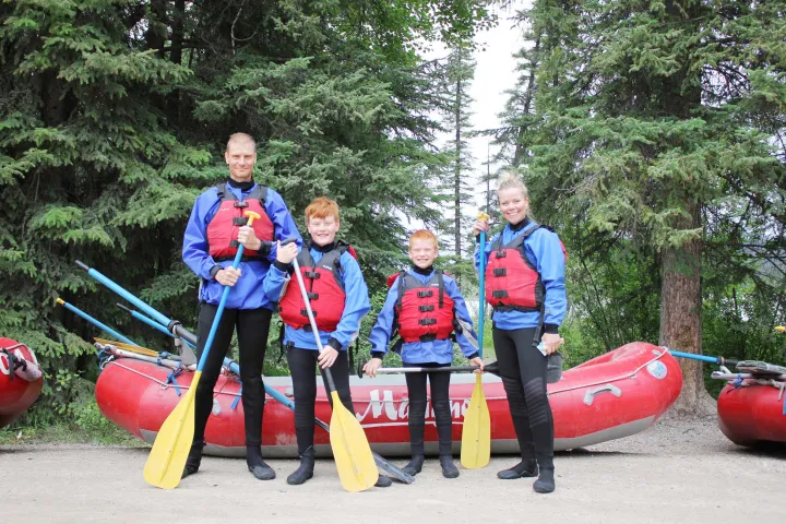 a group of people posing for the camera
